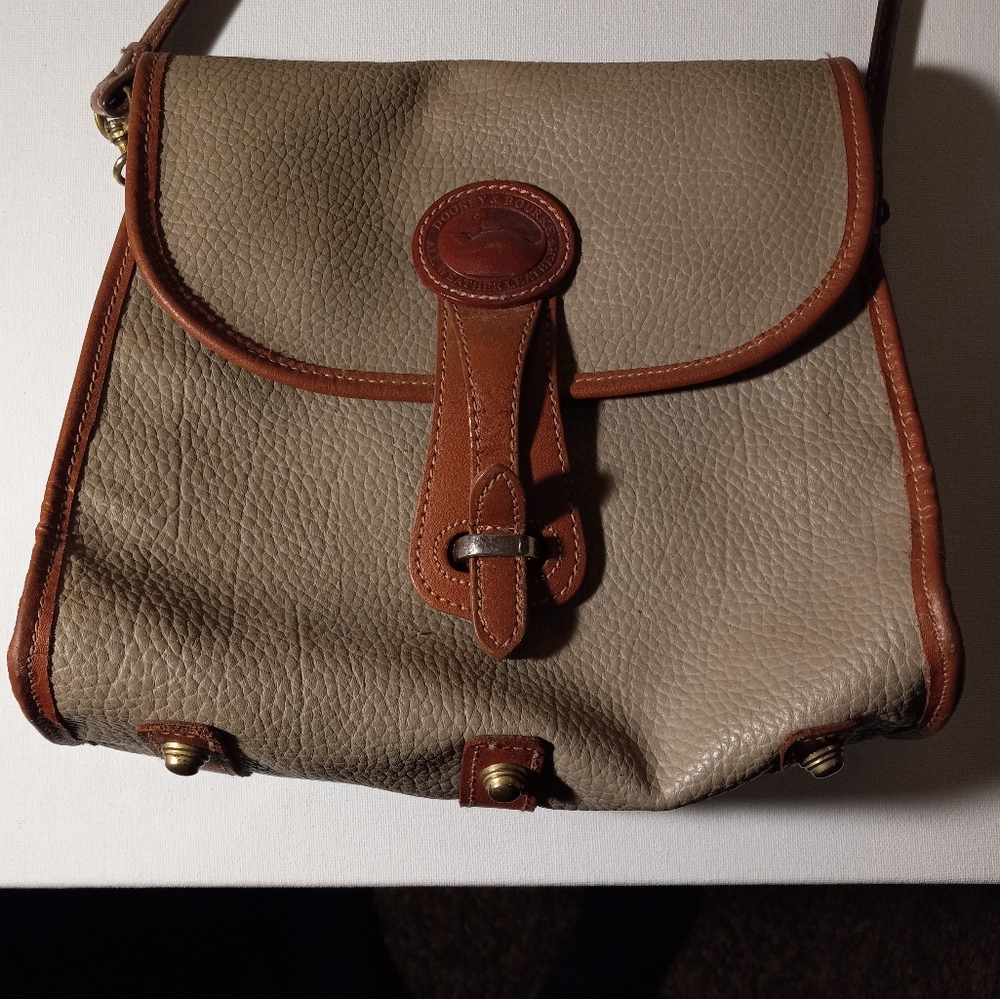 Dooney and Bourke Vintage hand bag- shoulder/ AWL Leather
